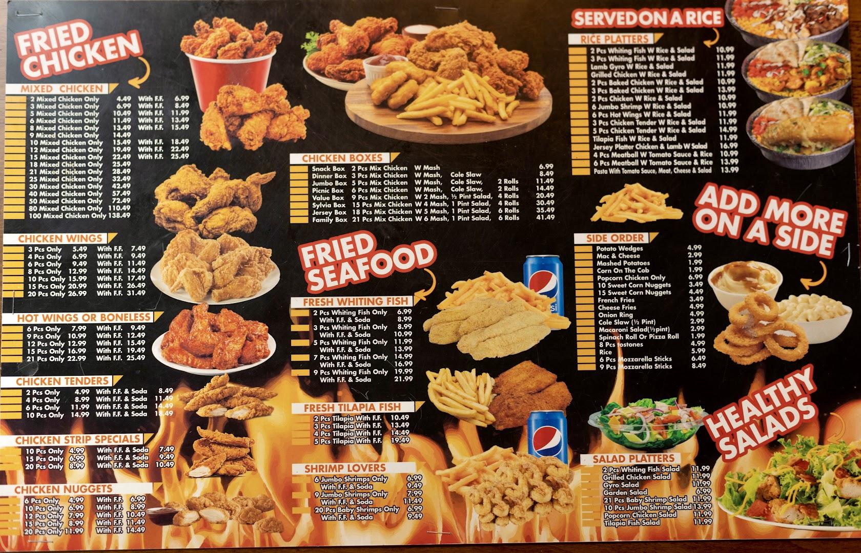 Magma fried chicken & pizza