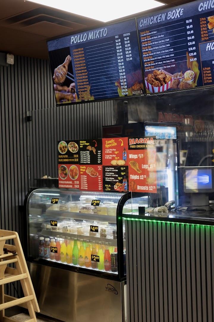 Magma fried chicken & pizza