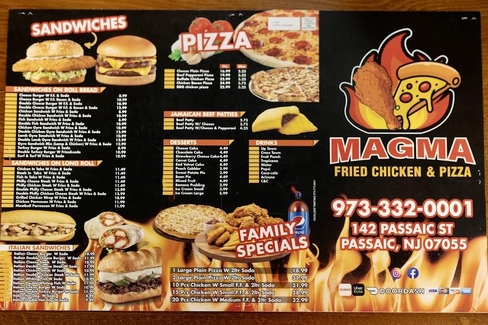 Magma fried chicken & pizza Menu image 4